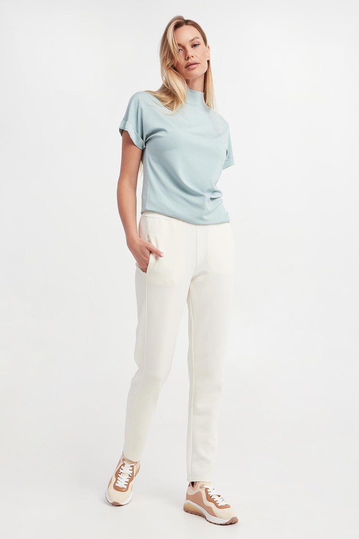 T-shirt damski ze stójką JOOP!