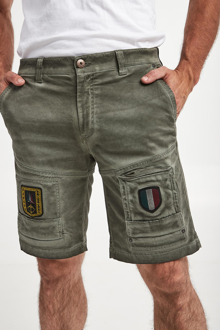 Spodenki męskie cargo AERONAUTICA MILITARE