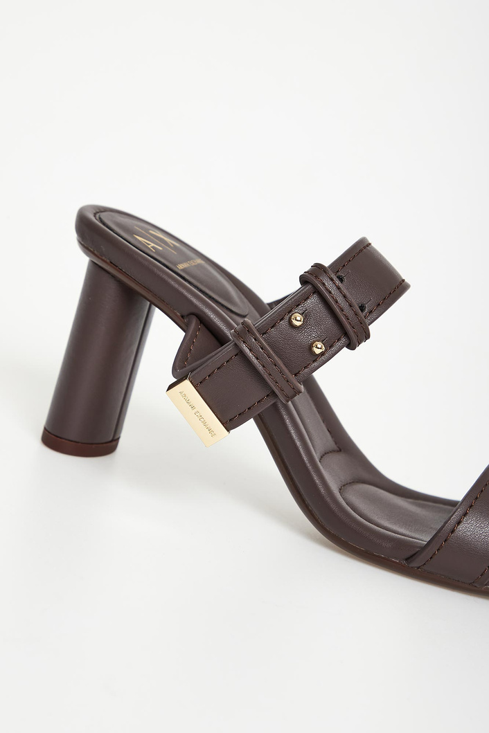 Klapki na obcasie ARMANI EXCHANGE