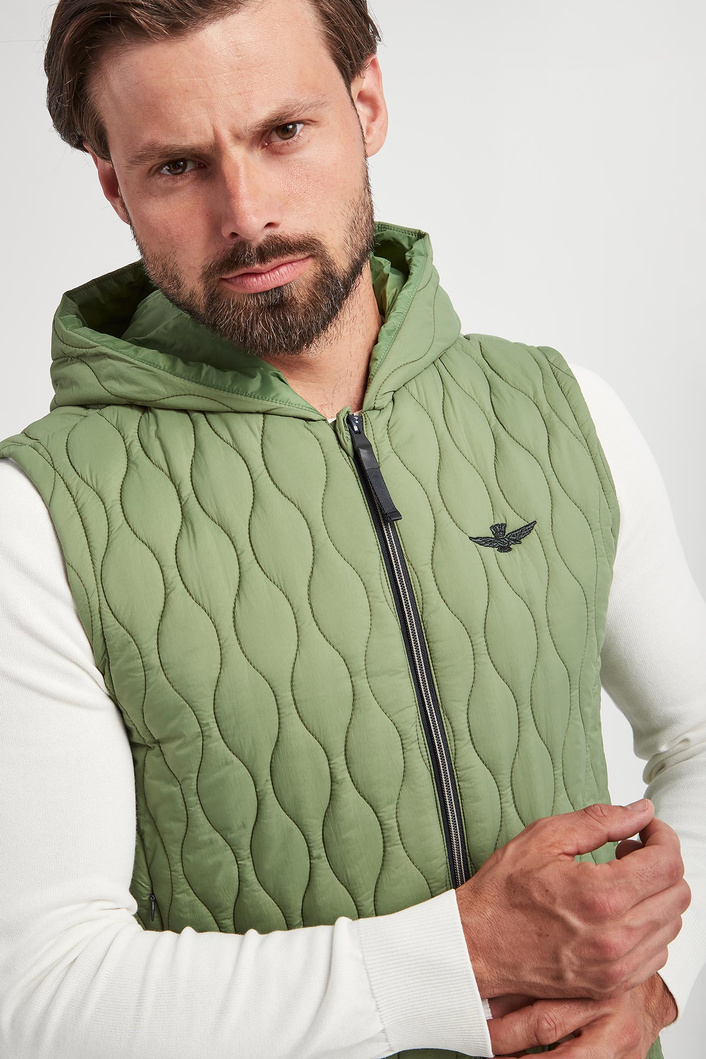 Kamizelka męska pikowana AERONAUTICA MILITARE