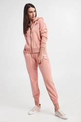 Spodnie dresowe damskie ARMANI EXCHANGE Łososiowy Jogger