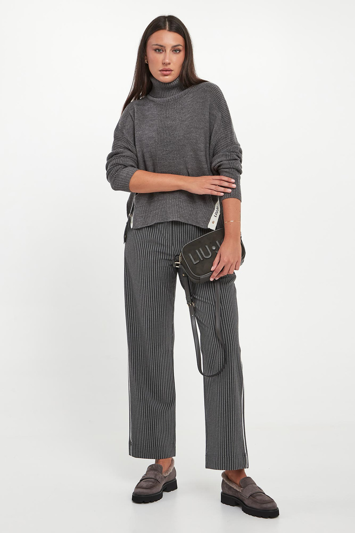 Sweter damski z golfem LIU JO