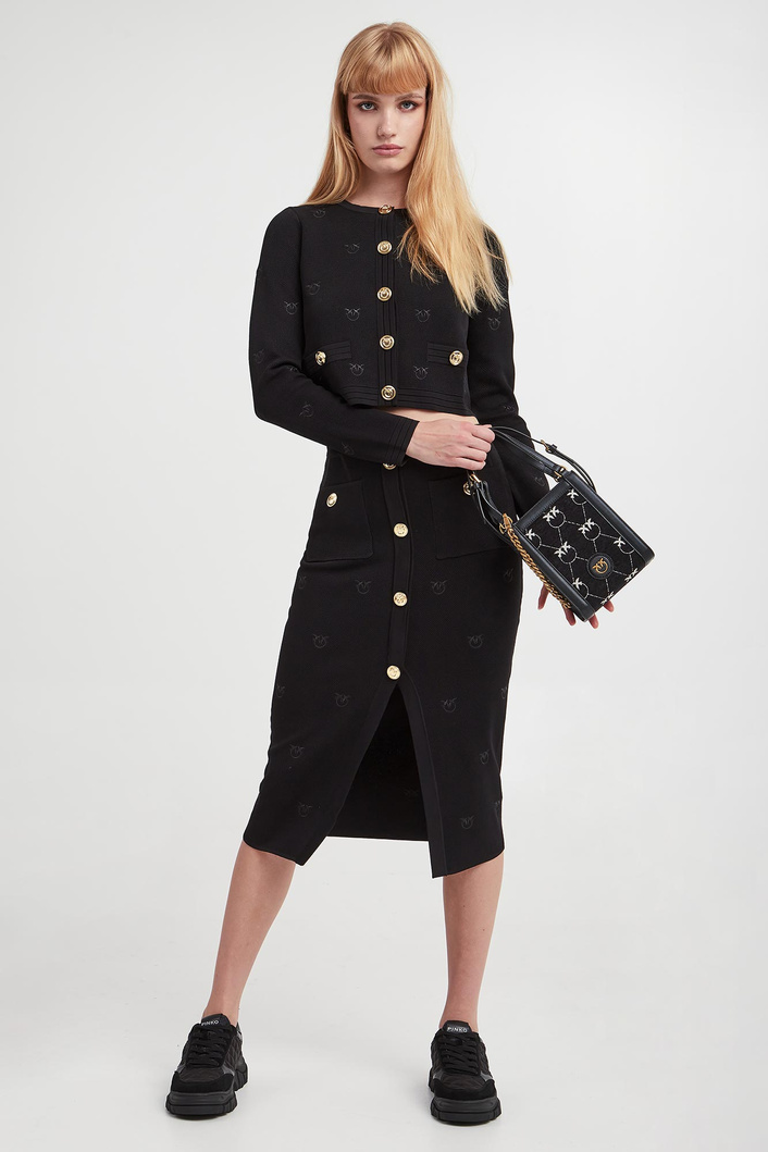 Żakiet żakardowy Orca PINKO