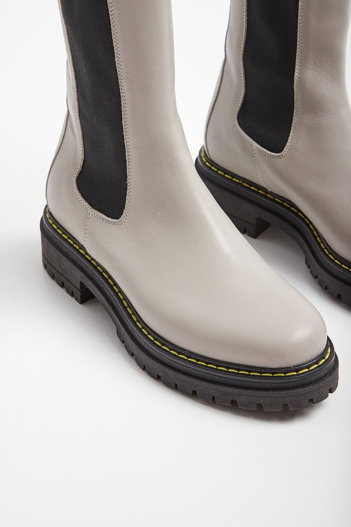 Trapery skórzane Natalie 2 PINKO