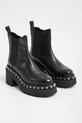 Botki skórzane damskie PATRIZIA PEPE