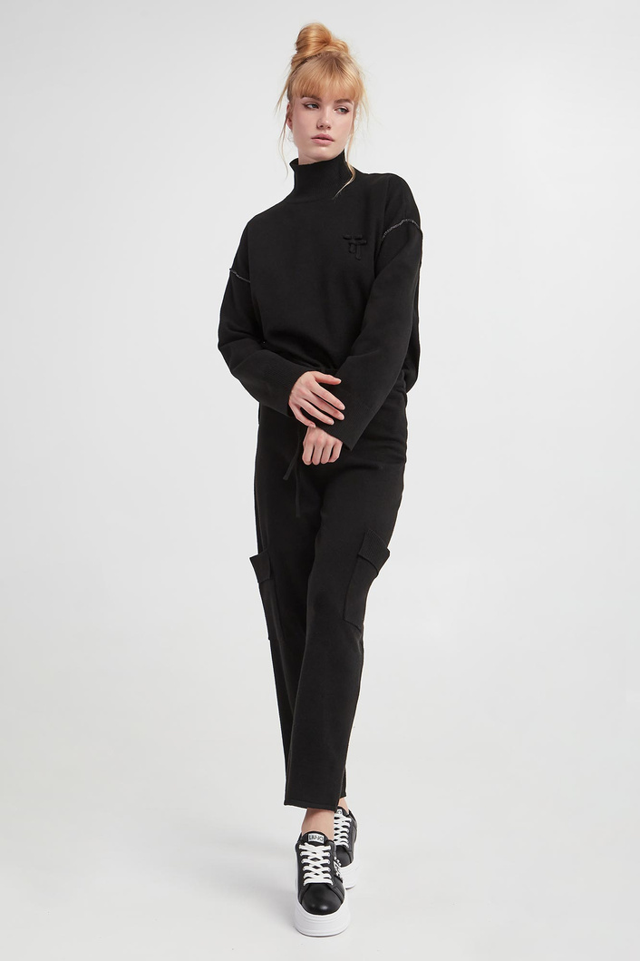 Sweter damski z golfem TWINSET U&B