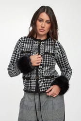 Żakiet tweedowy TWINSET