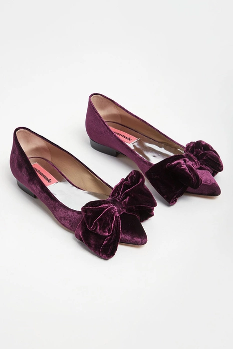 Baleriny Annabella Velvet CUSTOMMADE