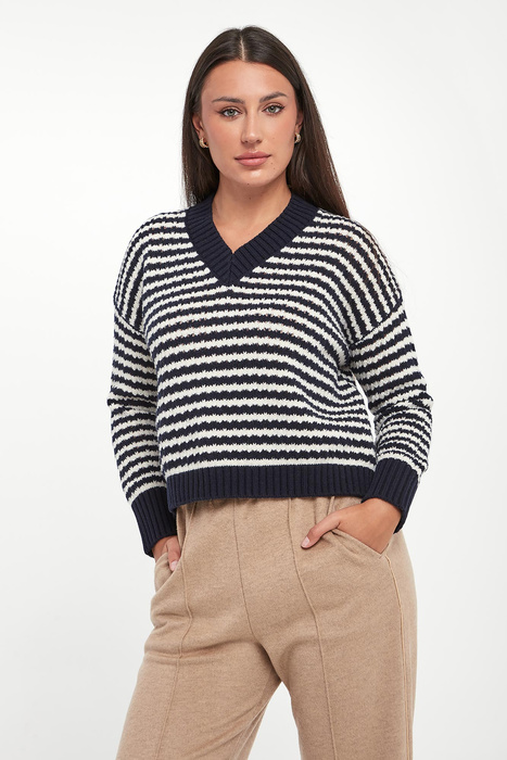 Sweter damski w paski Spiga WEEKEND MAX MARA