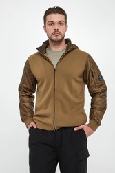 Sweter męski wełniany z kapturem C.P. COMPANY