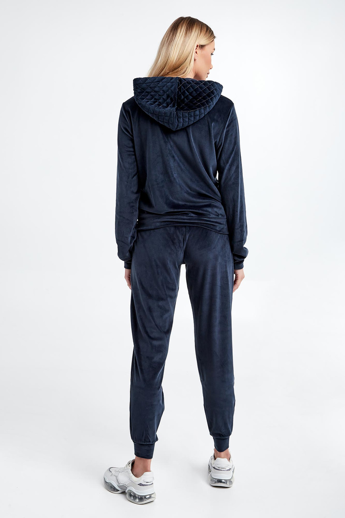 Dres damski welurowy EMPORIO ARMANI UNDERWEAR