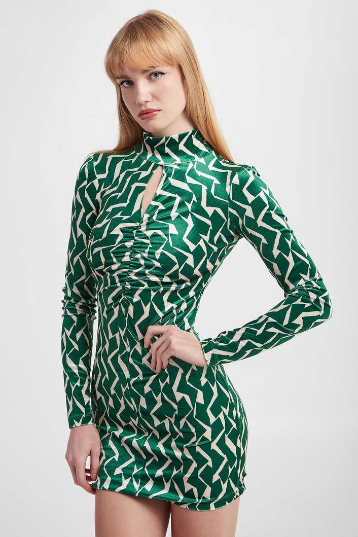 Sukienka welurowa PATRIZIA PEPE