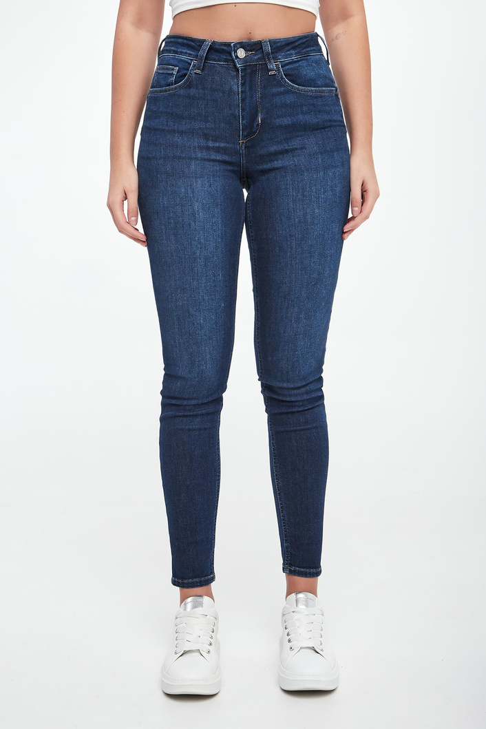 Jeansy damskie z kryształkami LIU JO