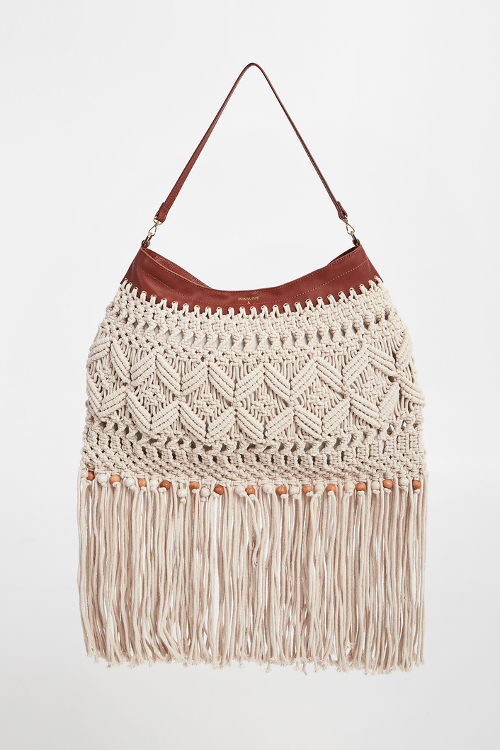 Torebka pleciona PATRIZIA PEPE