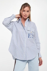 Koszula damska w paski ELISABETTA FRANCHI