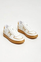 Sneakersy damskie skórzane PINKO