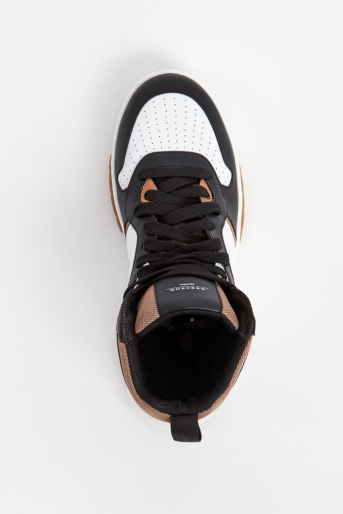 Sneakersy skórzane Miki WEEKEND MAX MARA