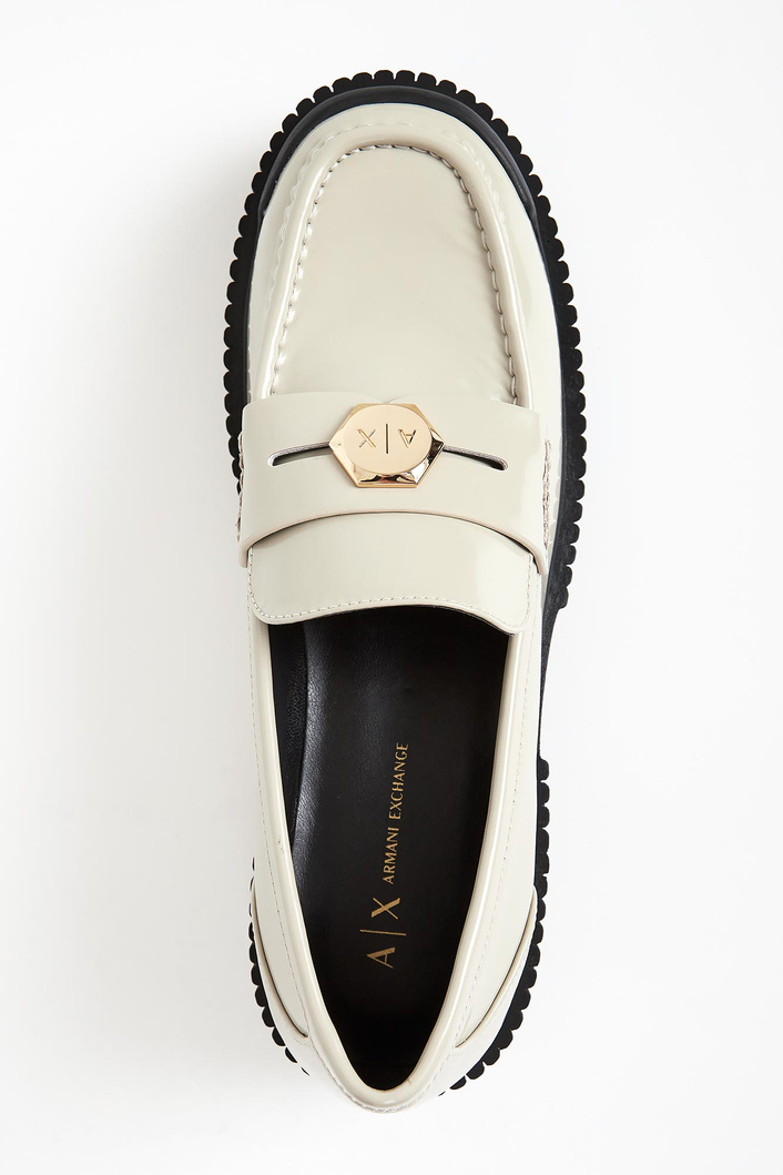 Loafersy damskie ARMANI EXCHANGE