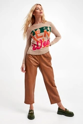 Spodnie skórzane Calao WEEKEND MAX MARA