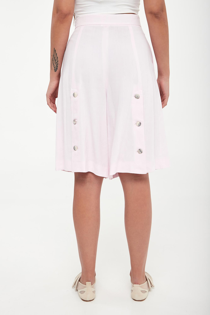 Bermudy damskie lniane Acaici MARELLA MONOCHROME