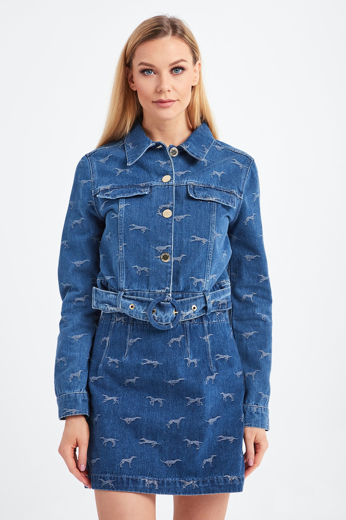 Katana Jeansowa damska TRUSSARDI