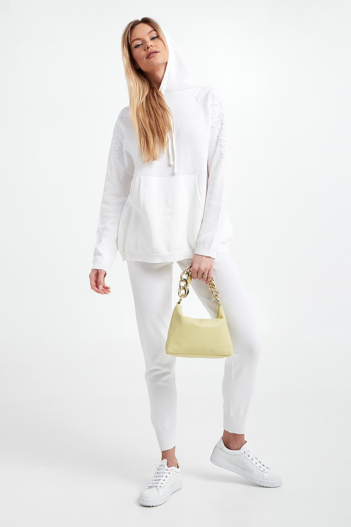 Sweter damski z kapturem ERMANNO FIRENZE