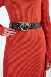 Pasek skórzany Love Sweet Punky PINKO