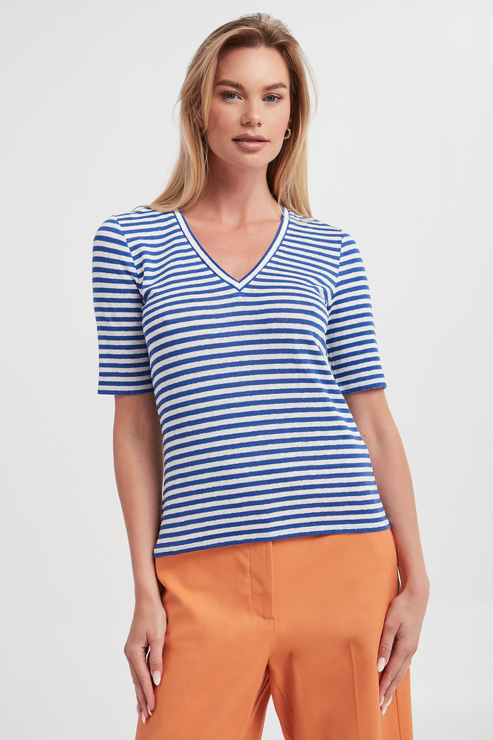 T-shirt damski w paski Naro WEEKEND MAX MARA