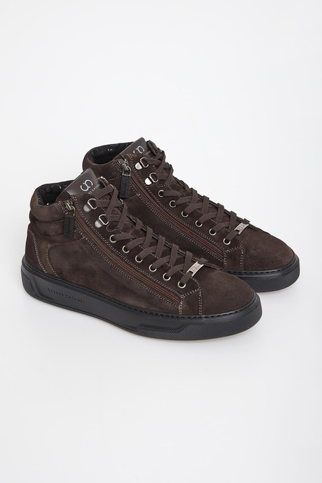 Sneakersy męskie zamszowe CESARE CASADEI