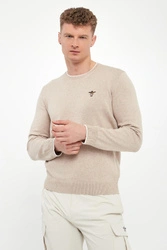 Sweter męski z logo AERONAUTICA MILITARE