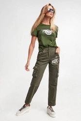 Spodnie damskie cargo AERONAUTICA MILITARE