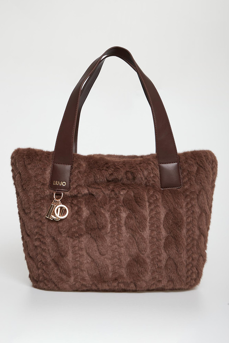 Torebka futerkowy shopper LIU JO