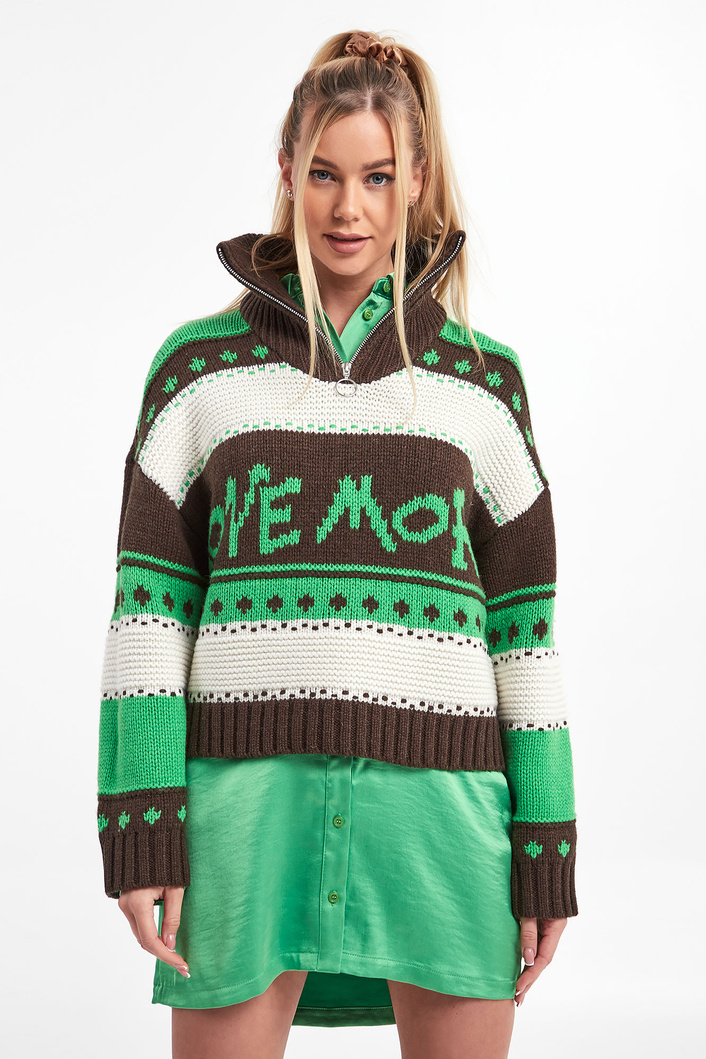 Golf damski wełniany Ekei SAMSØE SAMSØE