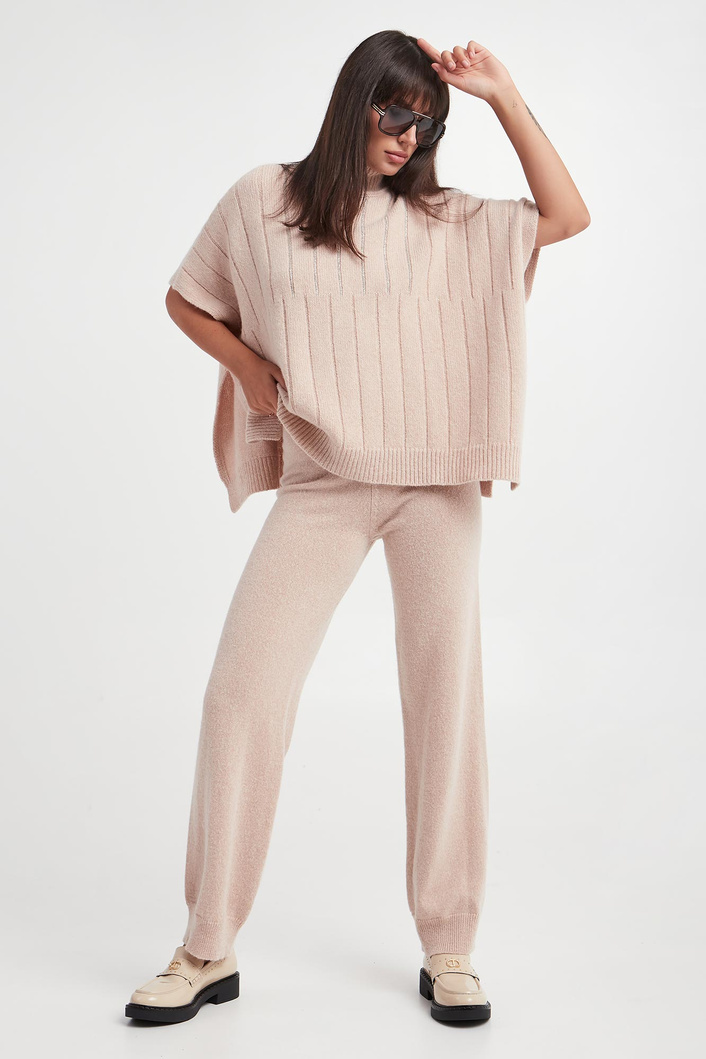 Sweter damski z golfem wełniany PESERICO