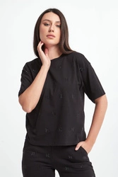 T-shirt damski KARL LAGERFELD