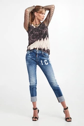 Jeansy damskie Cool Girl Cropped DSQUARED2