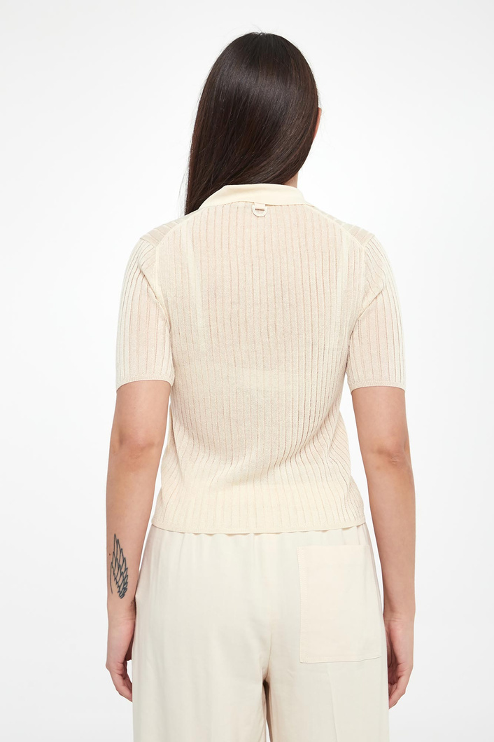 Sweter damski z krótkim rękawem Torbole MARELLA MONOCHROME