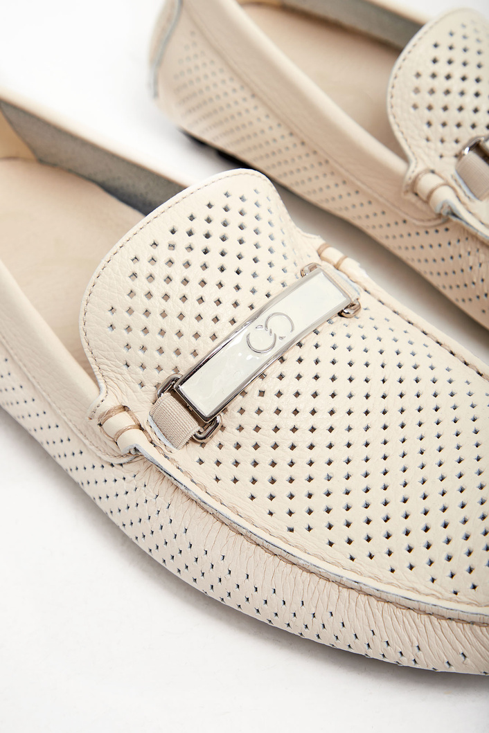 Mokasyny męskie skórzane CESARE CASADEI