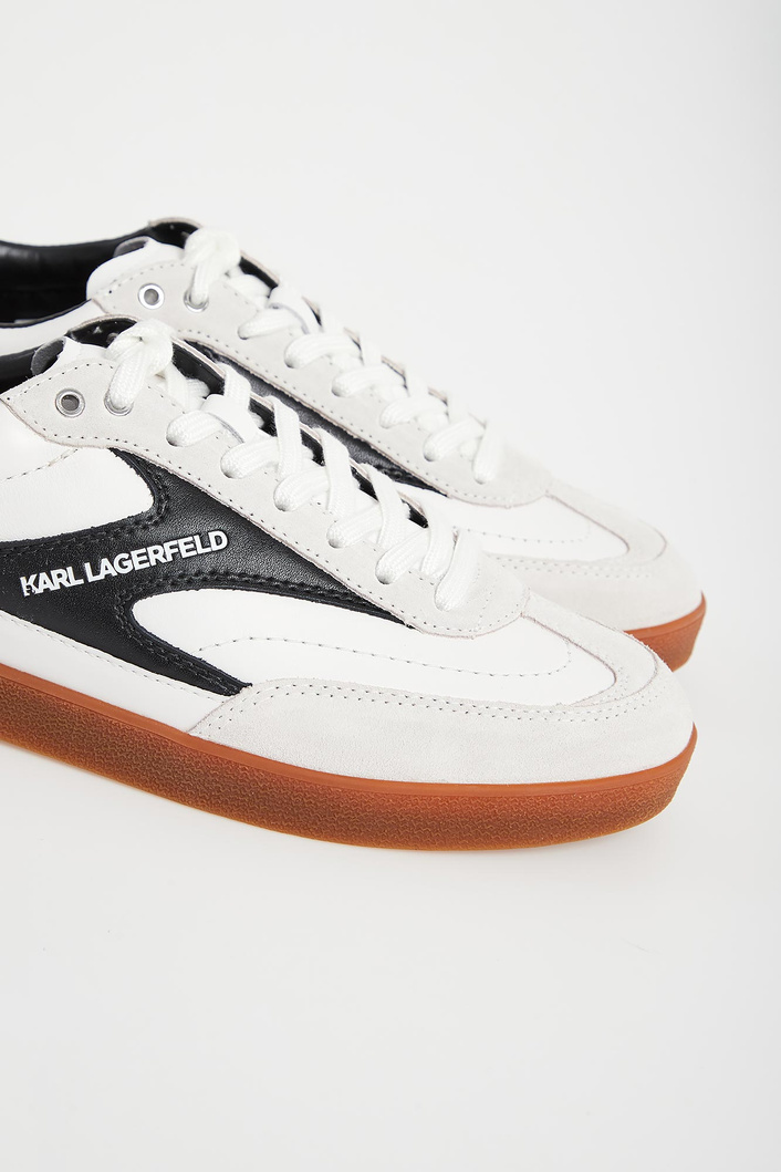 Sneakersy męskie skórzane KARL LAGERFELD