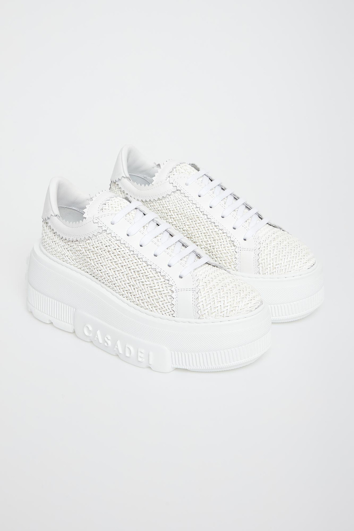 Sneakersy damskie skórzane CASADEI