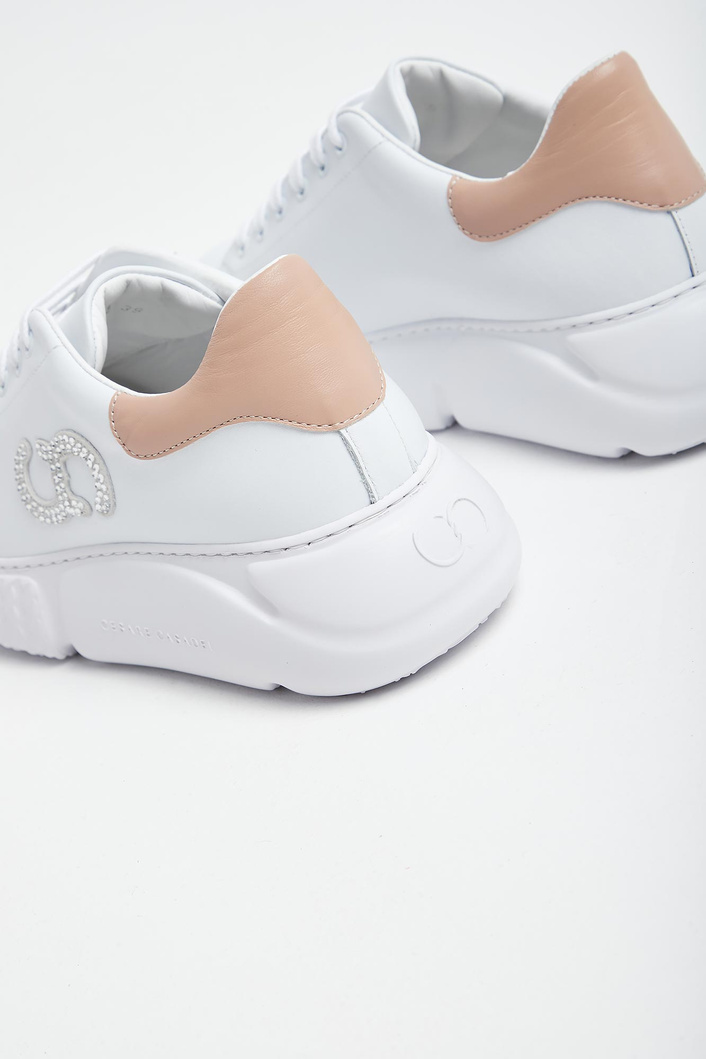 Sneakersy damskie CESARE CASADEI