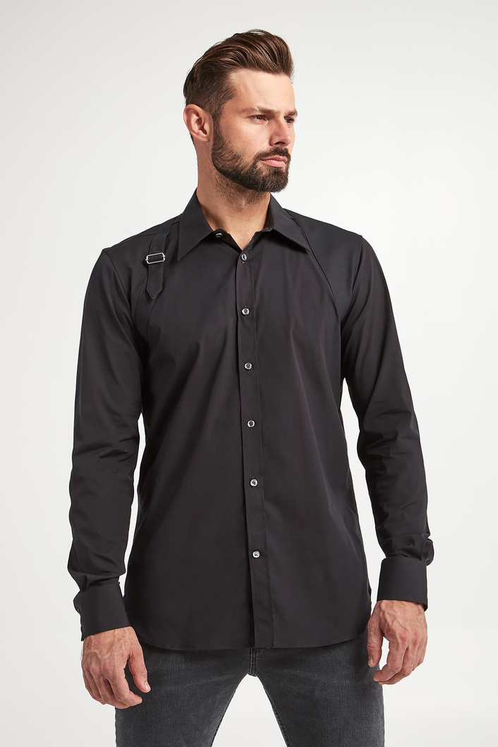 Koszula męska popelinowa ALEXANDER MCQUEEN