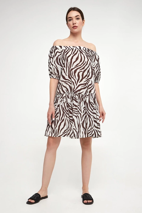 Sukienka mini Ottone MAX MARA BEACHWEAR