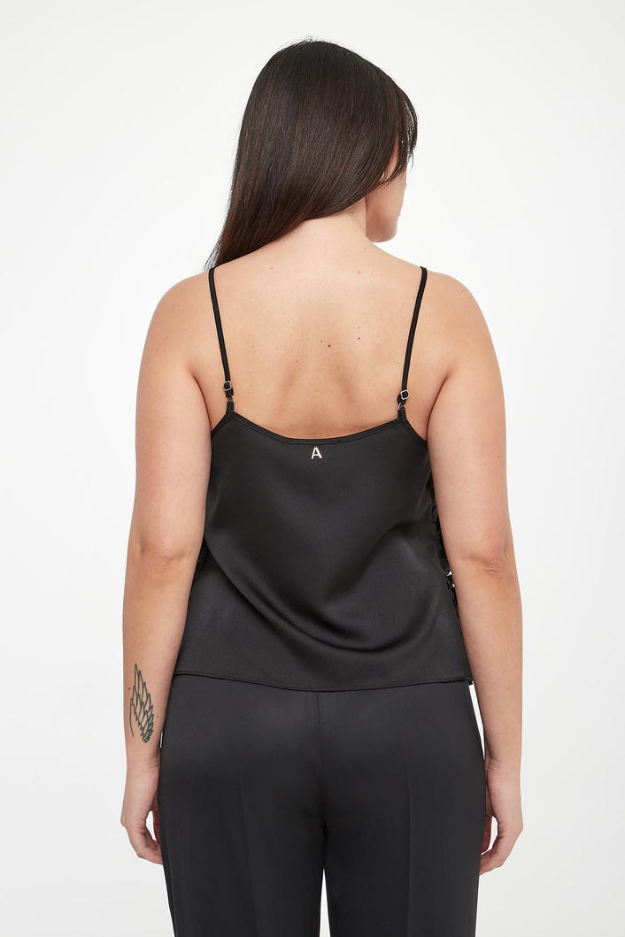 Top damski z kwiatami TWINSET ACTITUDE