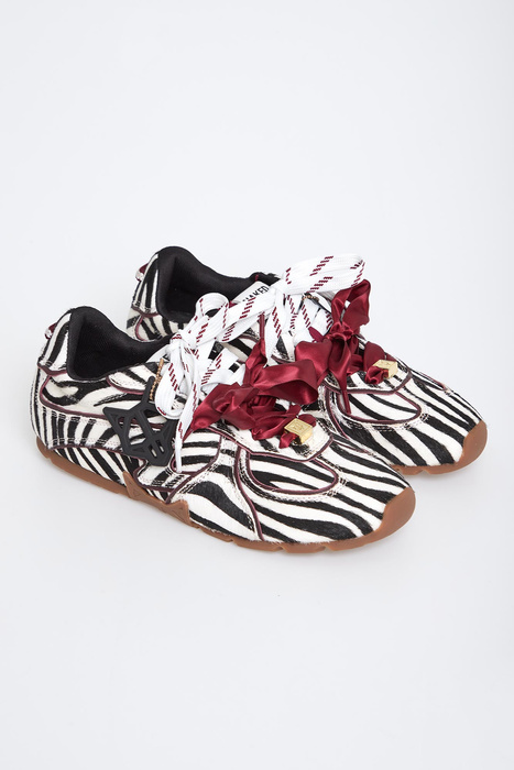 Sneakersy damskie wzór zebry Anored NAKED WOLFE