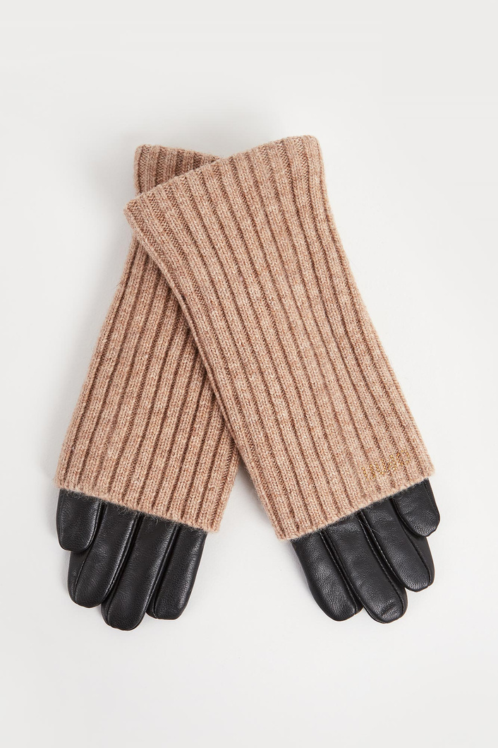 Rękawiczki damskie skórzane LIU JO