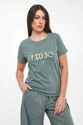 T-shirt damski z logo LIU JO