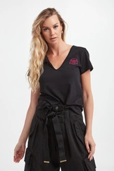 T-shirt damski Turbato PINKO