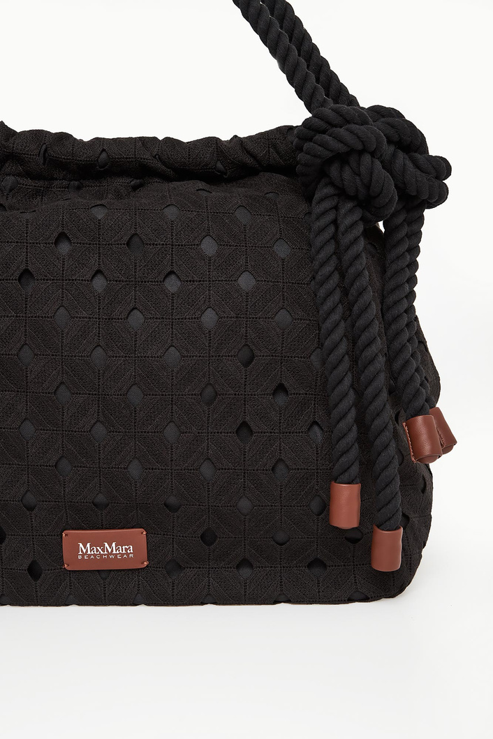 Torebka ażurowy shopper Arte MAX MARA BEACHWEAR