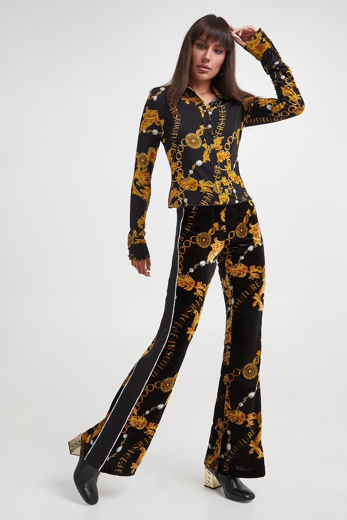 Koszula damska z logo VERSACE JEANS COUTURE